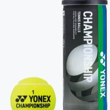 YONEX Rubber Championship Tennis Balls, Green